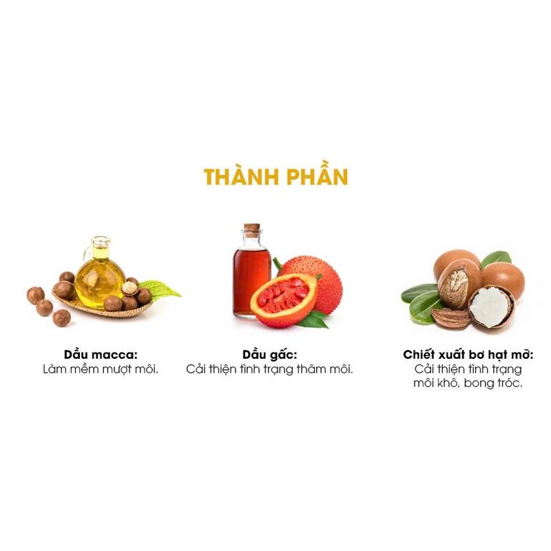 Product Introduction of Serum RIORI HANA LIP Dưỡng Môi Dưỡng Ẩm Giảm Thâm Ngừa Khô Ráp 5ML 1