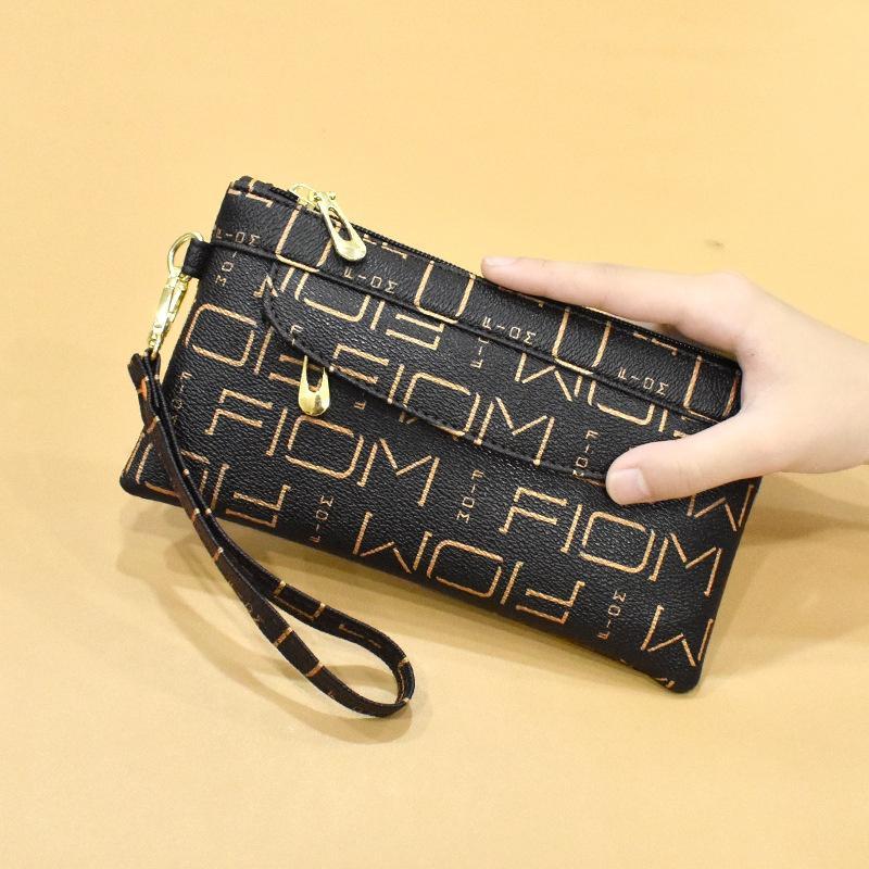 Ví Dài Làm Bằng Da Cho Nữ, Ví Có Khóa Kéo, Ví Đựng Tiền Xu, Thời Trang, Sức Chứa Lớn, Ví Đựng Thẻ, Ví Nữ