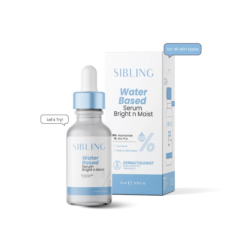 Product Introduction of (ตะกร้าสำรอง) Water Based Serum Bright n Moist | เซรั่มซิบบลิ้ง บํารุงผิวหน้า 0
