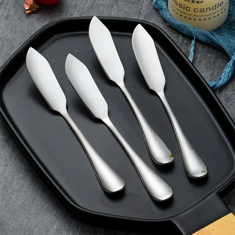 6pcs Stainless Steel Butter Cheese Dessert Jam s Cream Bread Cutter Kitchen Tools  Butter Spread
