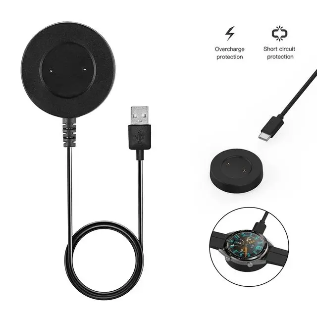 Kabel Pengisian Daya Cepat untuk Jam Tangan Huawei GT/GT2/ 2e/Honor Aksesori Charger Smartwatch 2
