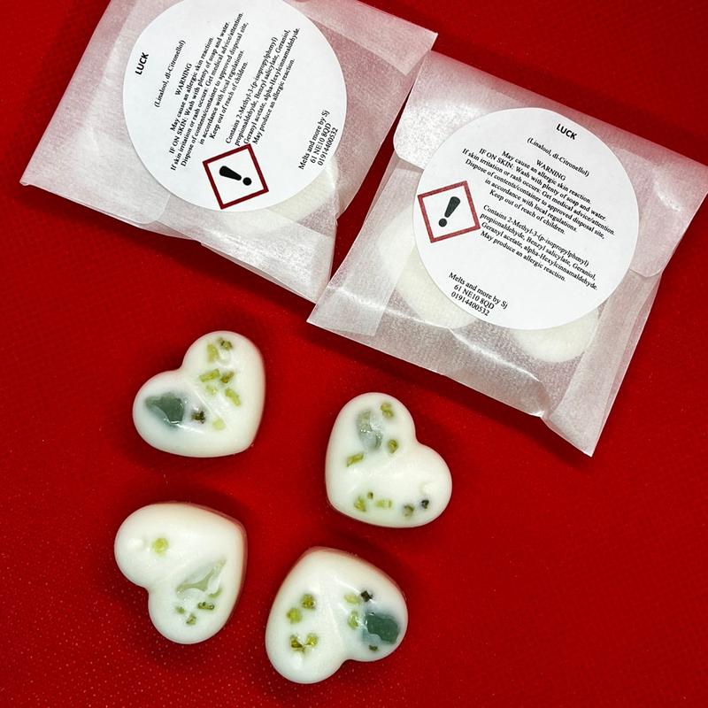 Pair of Gemstone Infused Soy Wax Melts with CLP Compliance - Home Decor 1