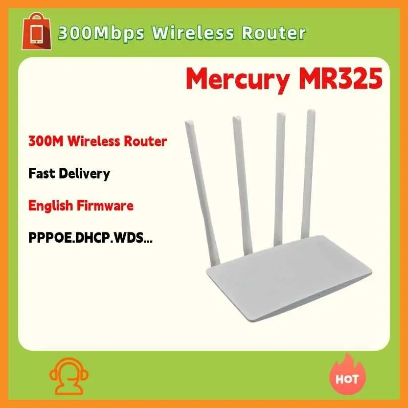 Second(YV,Hand*xE:300Mbps%d:Mercury%z:Wireless%W:Router%tj:MR325%qA ...