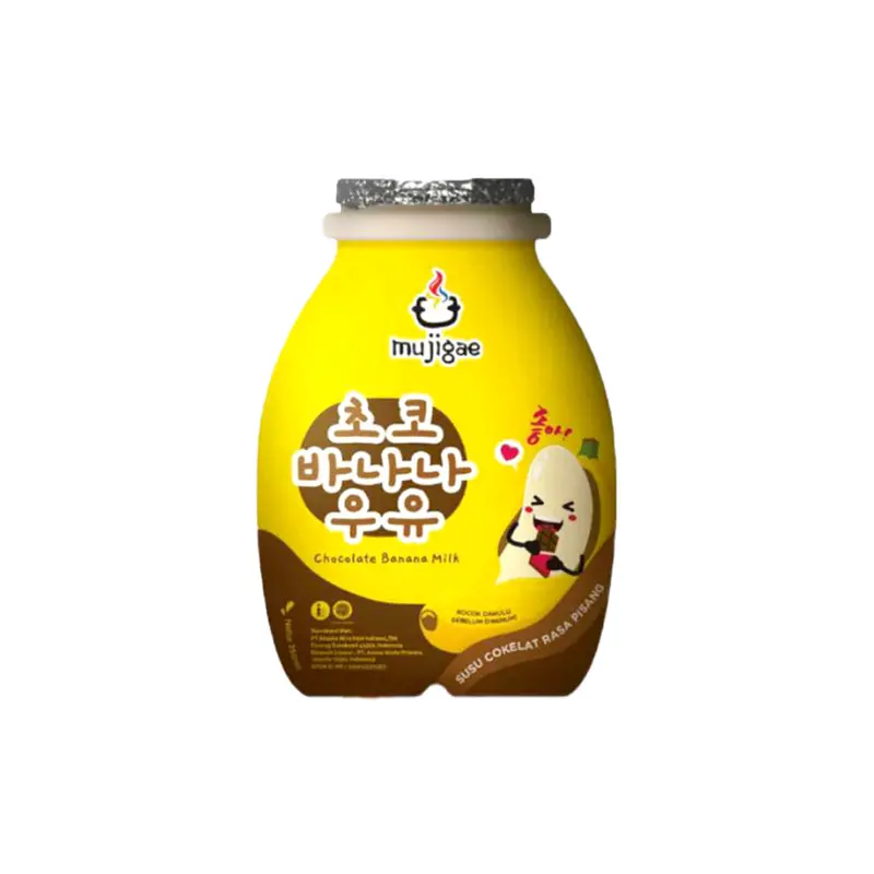 Mujigae Banana Milk / Susu Pisang Coklat 250Ml 0