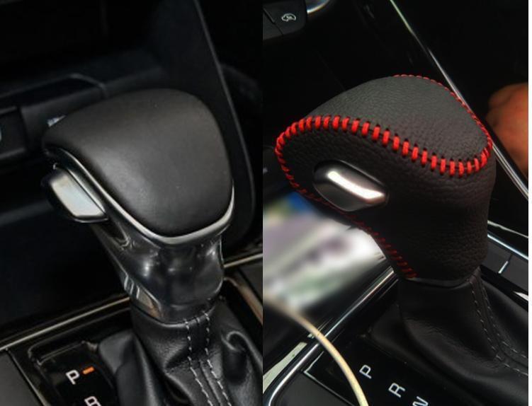 Bọc cần số, tay phanh xe KIA K3, SONET, SELTOS, SORENTO, CARNIVAL 2021-2023... Da Bò Nội Thất