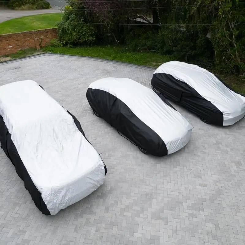 Car Cover, 1 Count Car Body Cover, Car Protective Cover, Car Exterior Accessories for Car Parking, Universal Car Cover for Outdoor Use 0