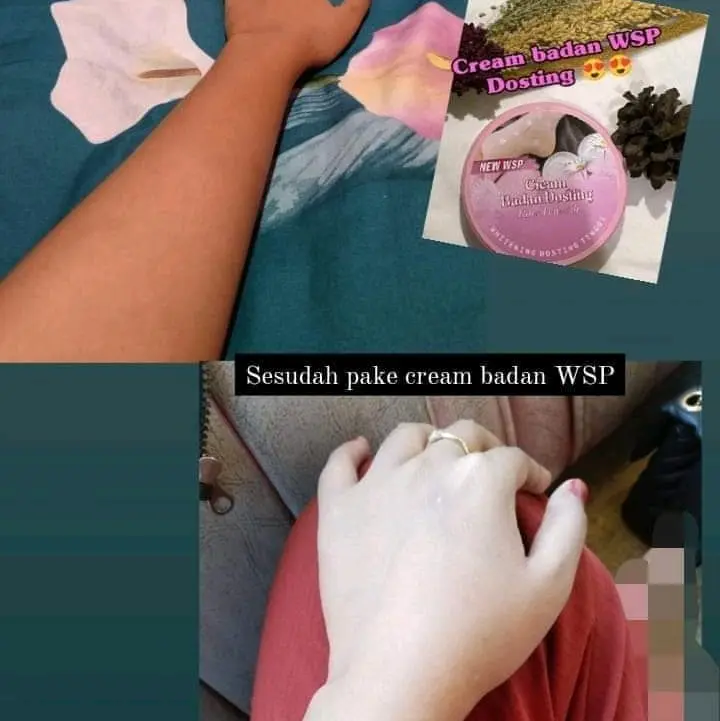 Cream Badan WSP dosis Tinggi