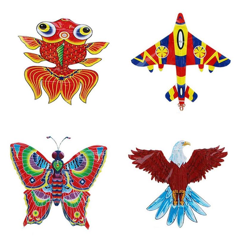 Product Introduction of Kite With Fishing Rod Dynamic Cartoon Butterfly Handheld Fishing Rod Kite With Handle Children Flying Kite Toy 14