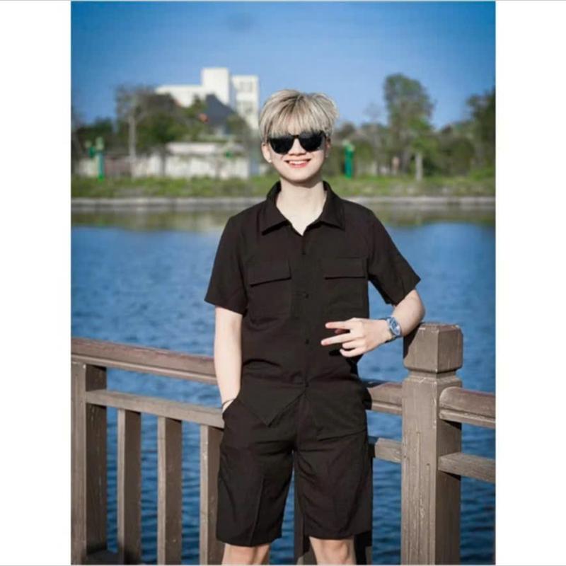 Đồ Bộ Nam ,Bộ đũi nam cao cấp chất liệu vải Đũi quần áo thoáng mát dễ chịu không nhăn nhàu Menswear Có Túi Pants