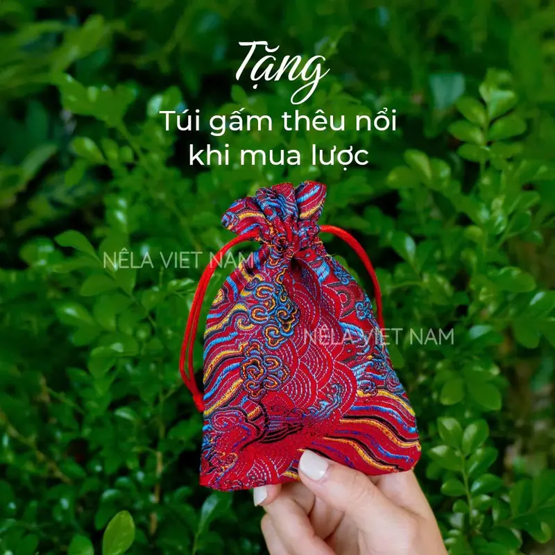 Lược Massage Đầu, Gỗ Đàn Hương, Mát Xa 2 Đầu Mặt Và Đầu Giúp Thon Gọn Mặt, Thư Giãn Da Đầu 7