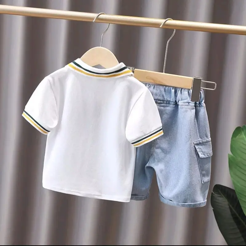 Setelan baju anak laki laki perempuan 6bln-5thn | Setelan vn polo bear diary / vn tas raket 4