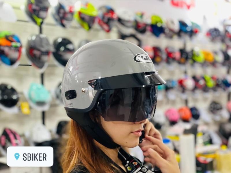 Nón Bảo Hiểm HJC 1/2 Nửa Đầu Có Kính - XPEED New Đủ Màu