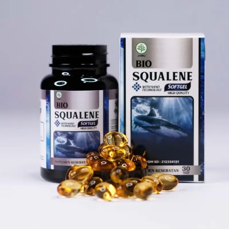 Bio Squalene  Minyak Rambut Pitak, Penumbuh Rambut Botak Rontok ,  Vitamin Rambut Botak Pitak Koin Pria Dan Wanita, Penyakit Autoimun 4