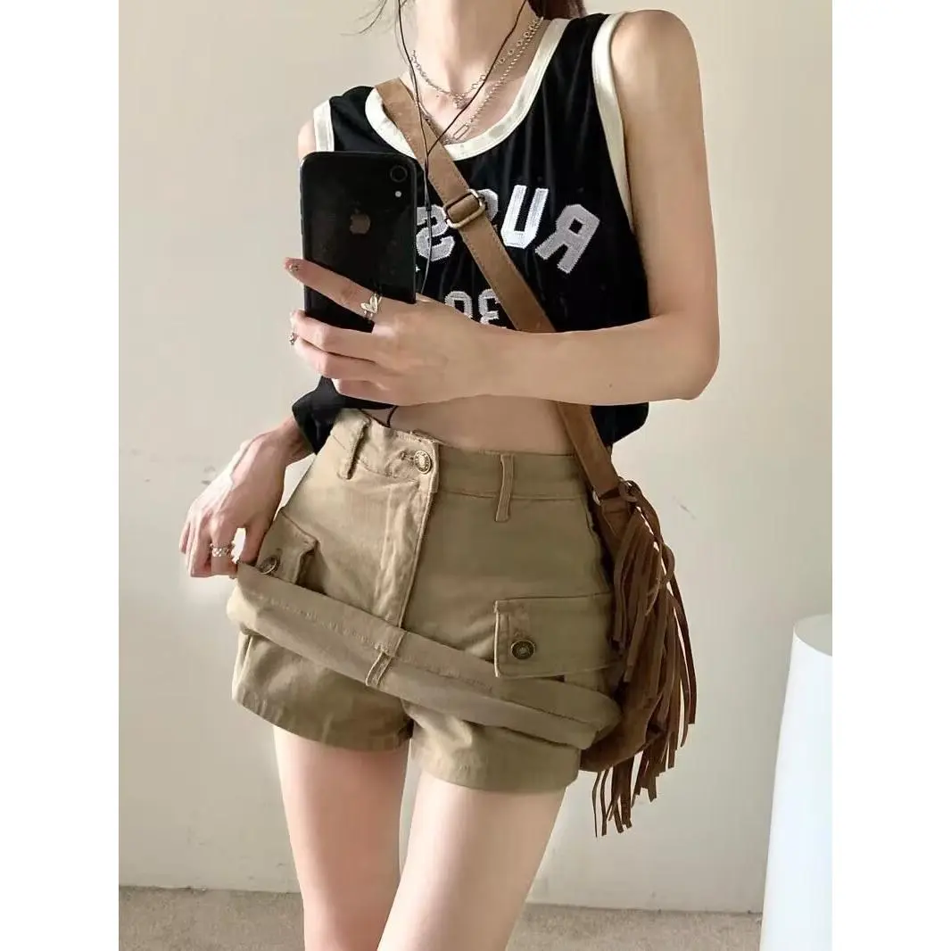 Women's A- line Skirt Denim Skirt Hip Skirt Pocket Skirt