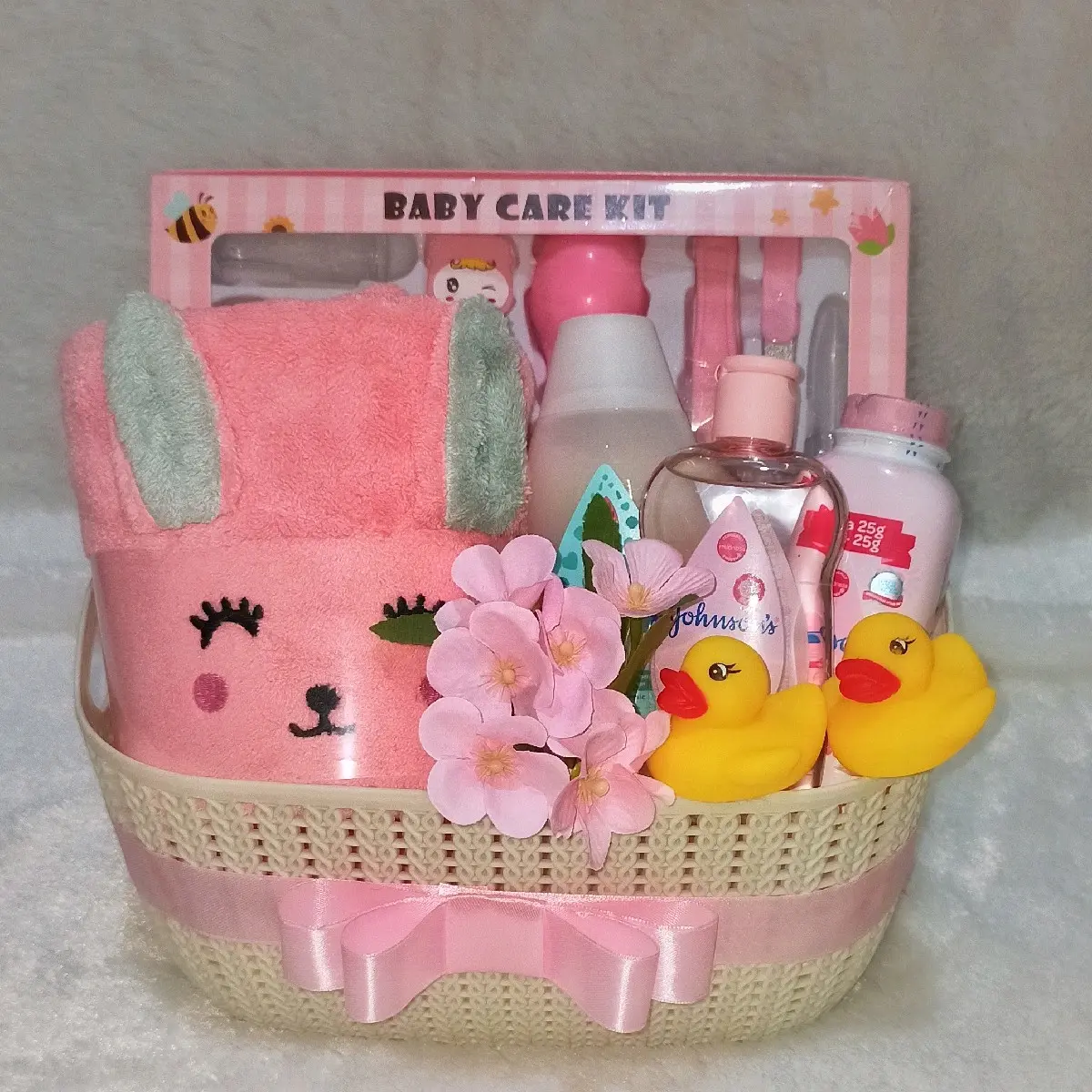 Parcel / Hampers New Born Baby Alat Mandi Bath Time Series Kemasan Tile