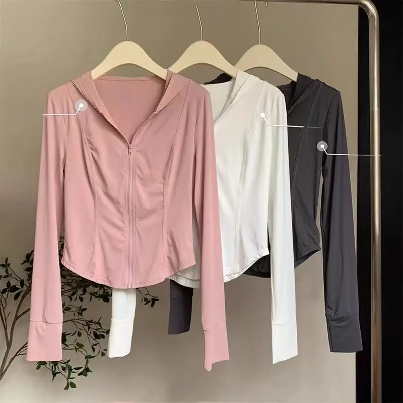 Áo chống nắng toàn thân Áo Sơ Mi Không Tay Chống Nắng Mùa Hè, Dành Cho Nữ, Chống Tia UV, Chất Liệu Lụa Lạnh Thoáng Khí, Chống Nắng, Thương Hiệu Nổi Tiếng 69,5 Triệu, Hàng Mới Về Năm 2025