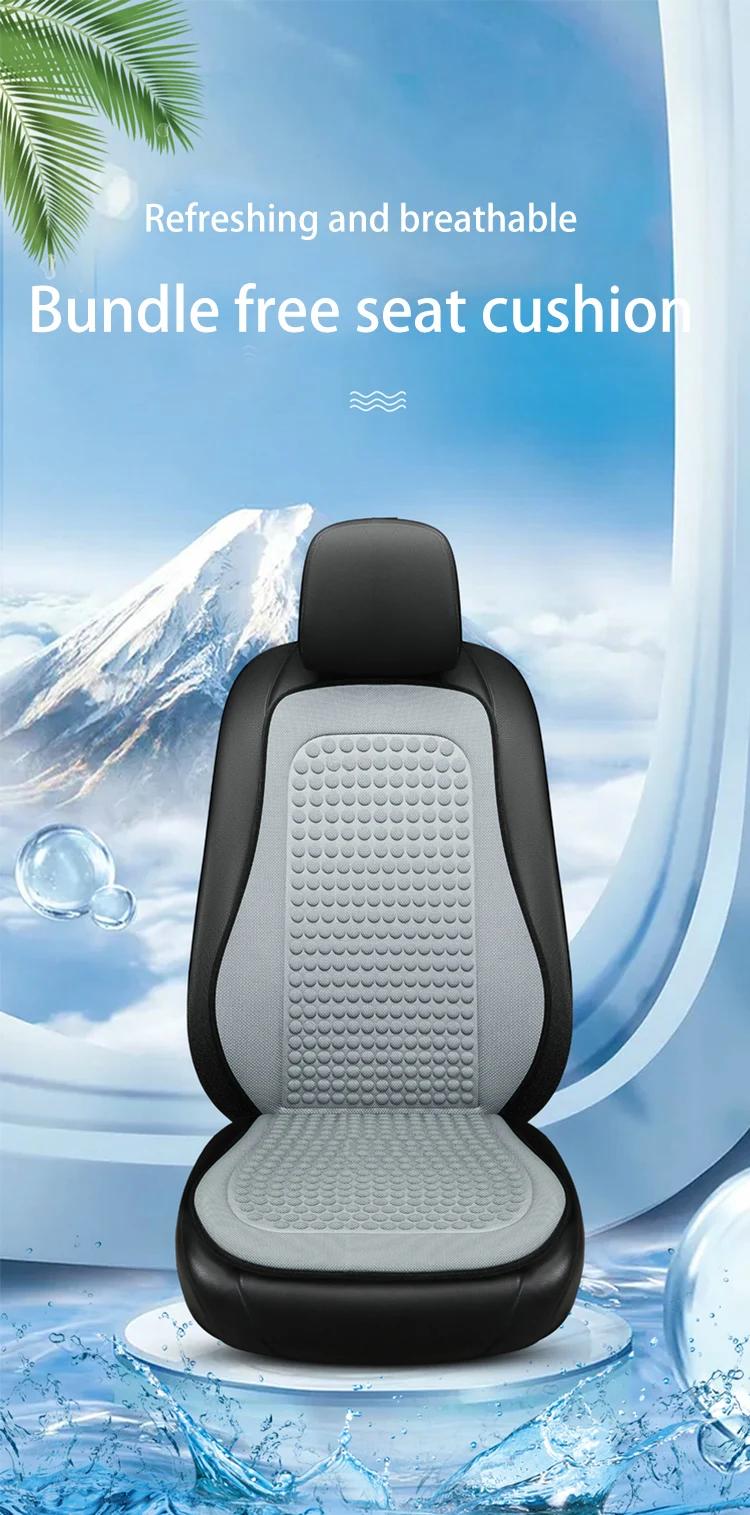 Product Introduction of [COD+Limited Time Offer] High quality Car Cushion Summer Cool Cushion Ice Silk Seat Cover Car Cushion Seasonal Universal Cooling Cushion Seat Protector Pad 21