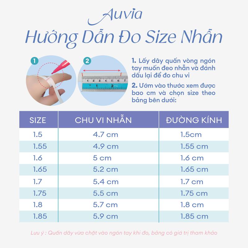 Nhẫn bạc nữ trơn mặt cắt lấp lánh trẻ trung. nhẫn bạc nữ thật 100% S925 nguyên khối đơn giản - Auvia Jewelry 5
