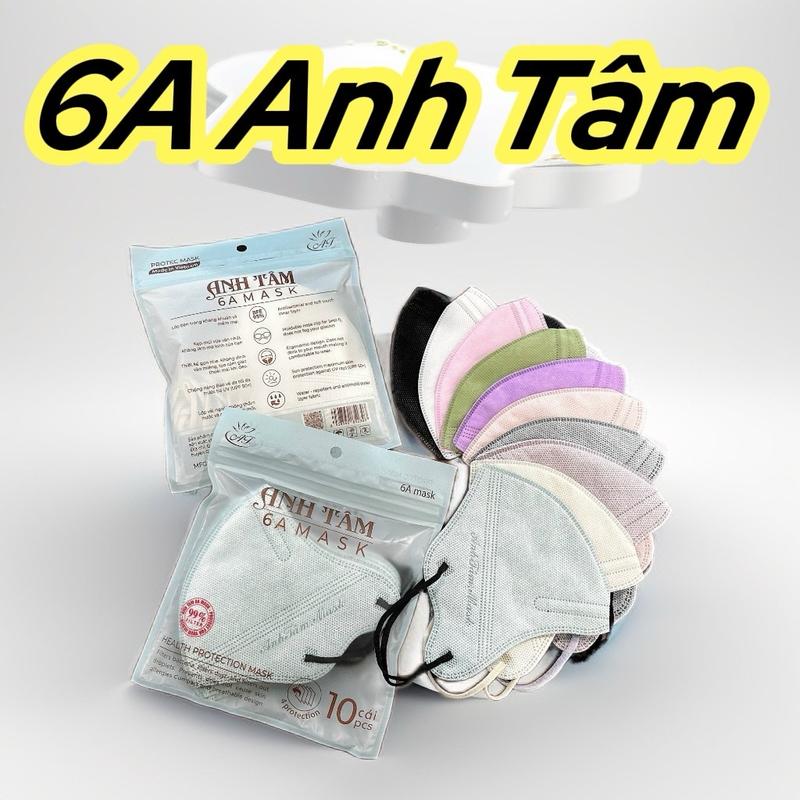 [6-A Che nắng] 100-200 Cái Khẩu Trang 4 Lớp  kháng khuẩn chống nắng chống tia UV  Phụ Kiện Che Mặt Accessories Nhung Nam