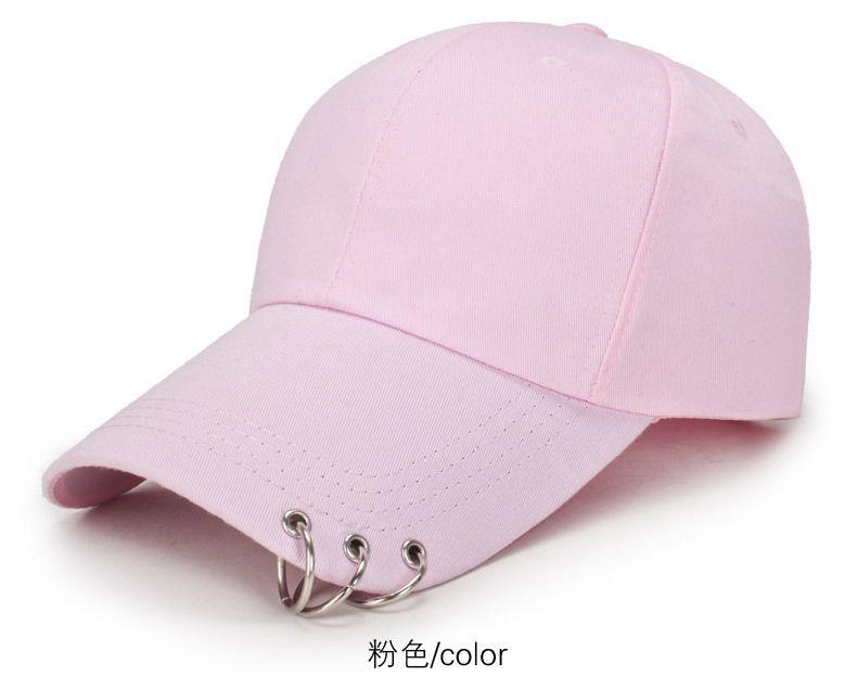 Product Introduction of Unisex Baseball Cap - Spring/Summer Minimalist Design with Metal Hang Loop, Classic Plain Snapback for Men & Women 3