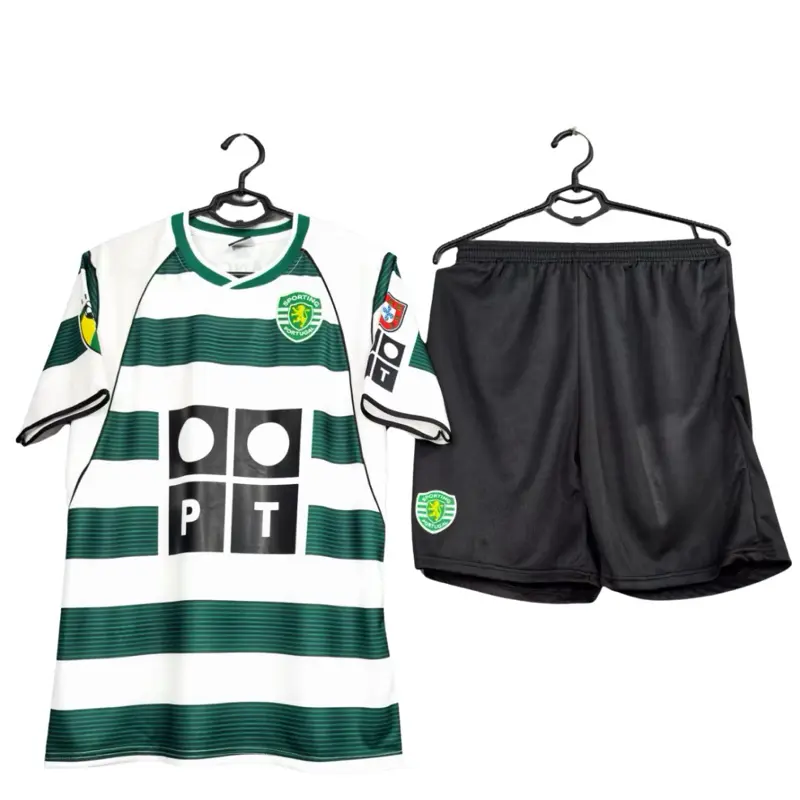 Bộ quần áo Sporting 02/03 vải thái full logo