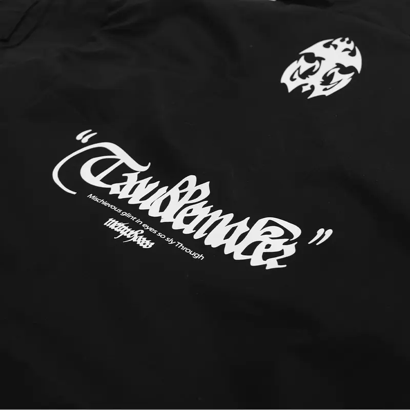 Metaphores Pullover Jacket Gropcore Troublemaker - Black 2