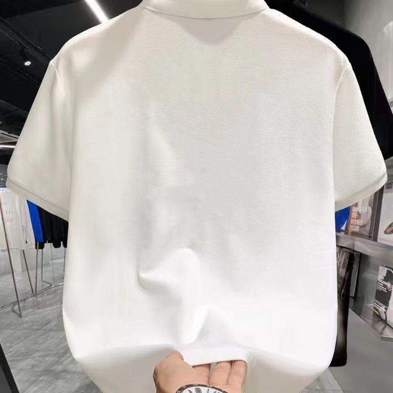 Product Introduction of Summer 2024 New Polo Short Sleeve Men's Youth Casual Breathable Top Printing Stylish Lapel New Chinese Style Parent 20