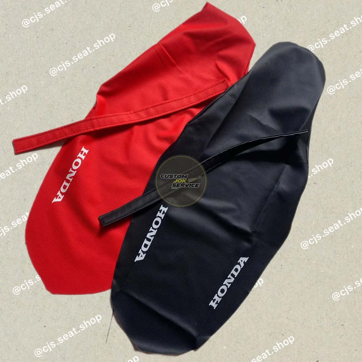 Sarung Cover Kulit Jok CRF free sabuk