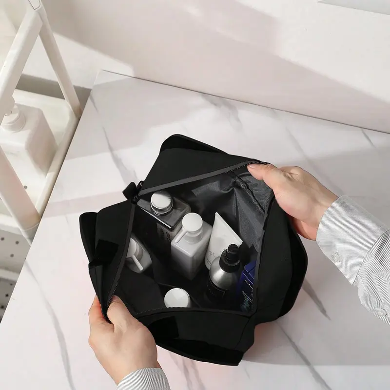 Túi Đựng Đồ Vệ Sinh Cá Nhân Cho Nam, Sử Dụng Ướt Và Khô, Nhẹ, Không Thấm Nước, Thích Hợp Đi Du Lịch, Túi Du Lịch.Lưu trữ Cầm Tay Công suất lớn, lưu trữ độc lập, Nhẹ và Cầm Tay 4
