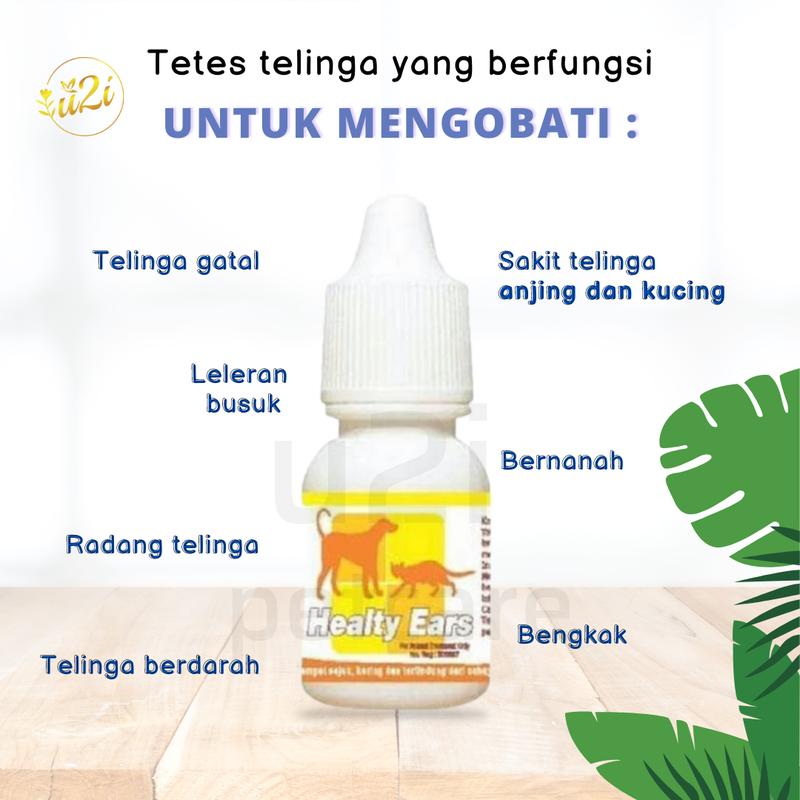 petscare HEALTHY EARS Obat tetes telinga kucing 10ml 1