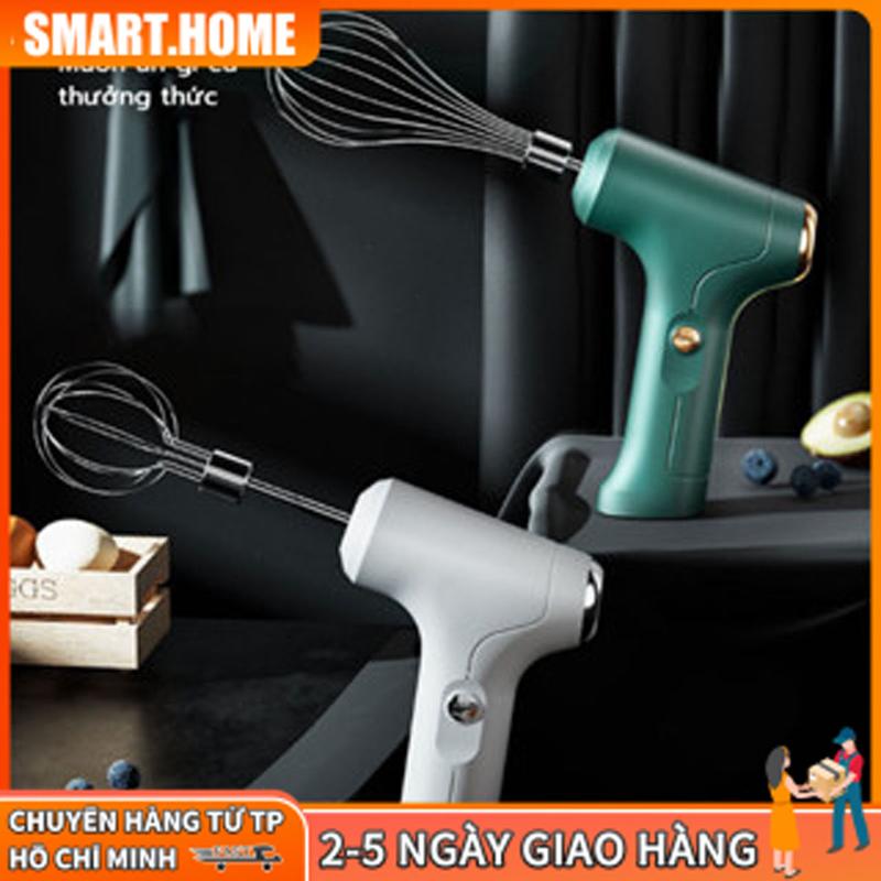 Máy đánh trứng điện cầm tay - Máy trộn sữa đánh kem Tiện ích làm bánh nhà bếp Máy Đánh Bọt Máy Tạo Bọt