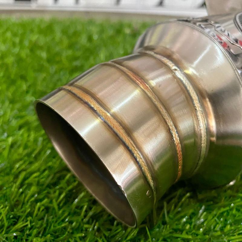 Silencer HR-1 ORIGINAL SPK jupiter,vega,supra x,supra125 dan all motor bebek lainnya Knalpot Laser Motorcycle 3