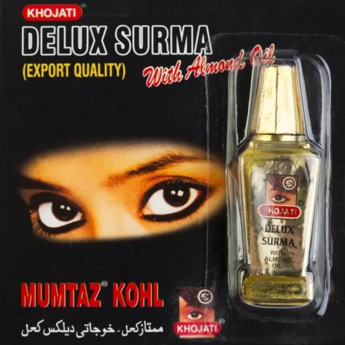 Celak PIALA Khojati Delux Surma With Almond Oil Plus Dari Batu Itsmid Celak Sipat Mata Alis Mumtaz 5