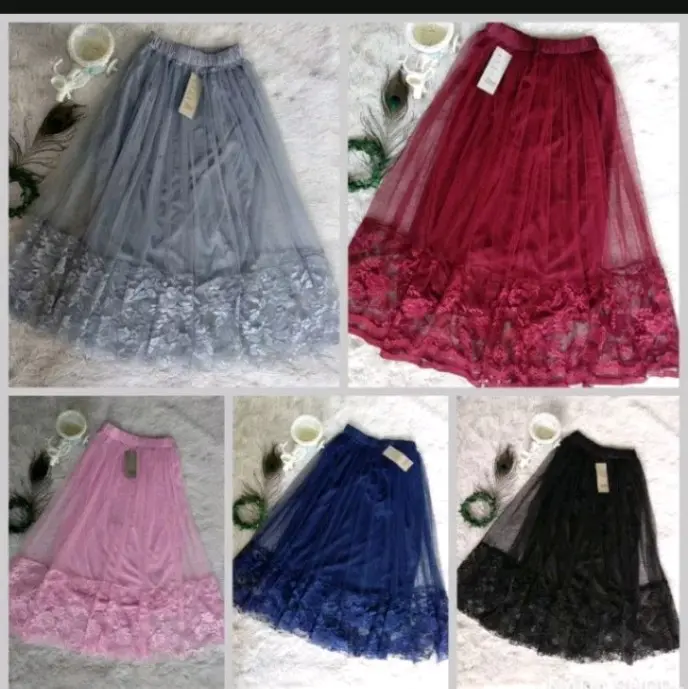 rok tutu renda usia 3-11 tahun