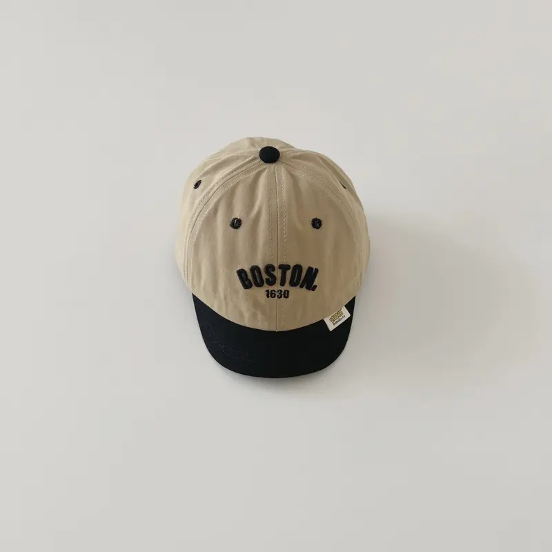 Mũ thêu chữ BOSTON cho bé 2 - 4 tuổi mẫu mới 2024 SuKids SK57 7