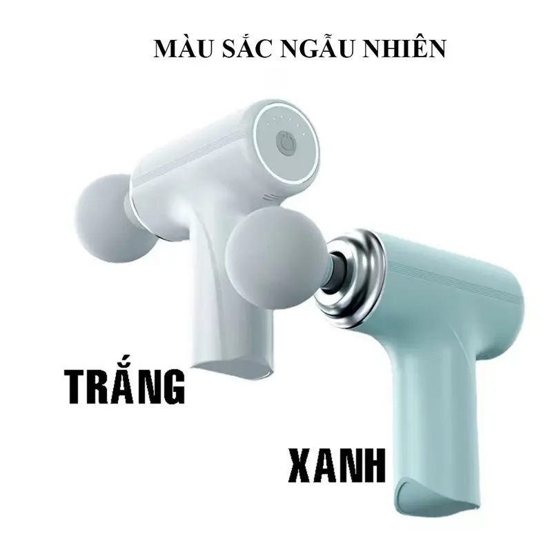 [BẢN NÂNG CẤP] Máy Massage Mini Cầm Tay Cao Cấp Công Nghệ AI Cảm Biến Lực Hitoko, Máy Mát Xa Cầm Tay 4 Đầu 6 Cấp Độ Tùy Chỉnh, Máy Massage Tại Nhà 3