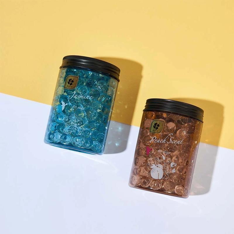 Combo 3 lọ hạt thơm phòng BIFRESH hương chanh sả, hoa nhài, đào tươi , Sáp thơm phòng dạng hạt đuổi muỗi 4