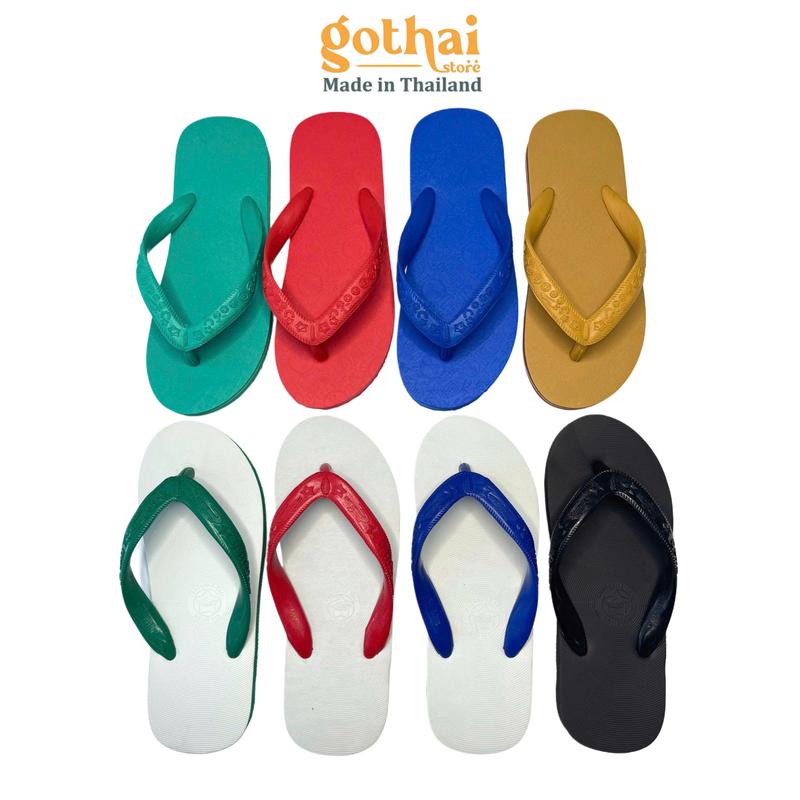 Dép Thái Lan Nam Cao Su Nhập Khẩu chính hãng Zenstar DéP Đế Bằng Sandal