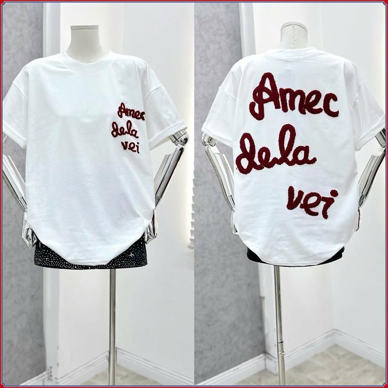 Áo thun tay ngắn phong cách retro Mỹ dành cho nam nữ xu hướng mùa hè nâng tầm thương hiệu thời trang đẹp[FL]