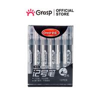 Gambar GRASP Spidol Permanen Marker Oil Based Cepat Kering Tahan Air SP001 - Biru - Permanent dari Grasp Indonesia Kota Bekasi 3 Tokopedia