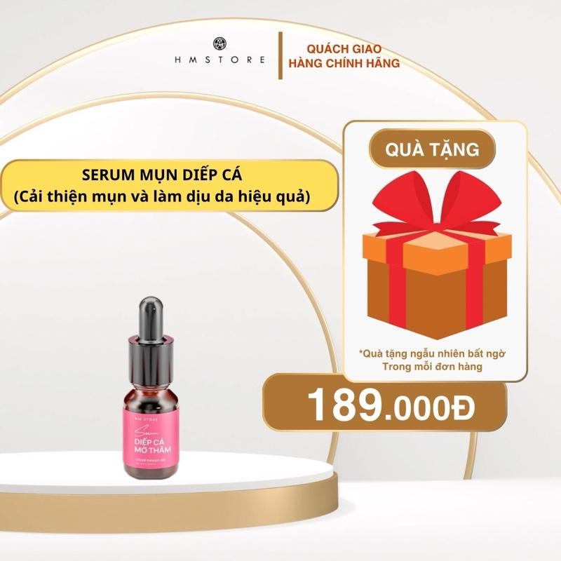 SERUM MỤN DIẾP CÁ HM STORE Dành cho da mụn thâm da CORTICOID da nhạy cảm dễ kích ứng... Làm Đẹp Da Dưỡng Ẩm Da Chăm Sóc Da Skincare chăm sóc da mụn serum & tinh chất Nữ
