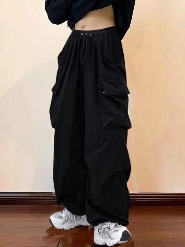 Quần baggy Nam Nữ Kaki dài ống rộng túi hộp ống quần có dây rút + tặng kèm móc khóa Menswear Kem Jogger Pants Sport Gym Tổ Ong Tập Gym