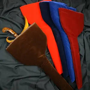 Singkep Wadah pusaka Model Polos Murah Berkualitas / Singep Sarung Kain Bludru Wadah pusaka Pusaka Model Ladrang Premium Dengan Resleting GR4