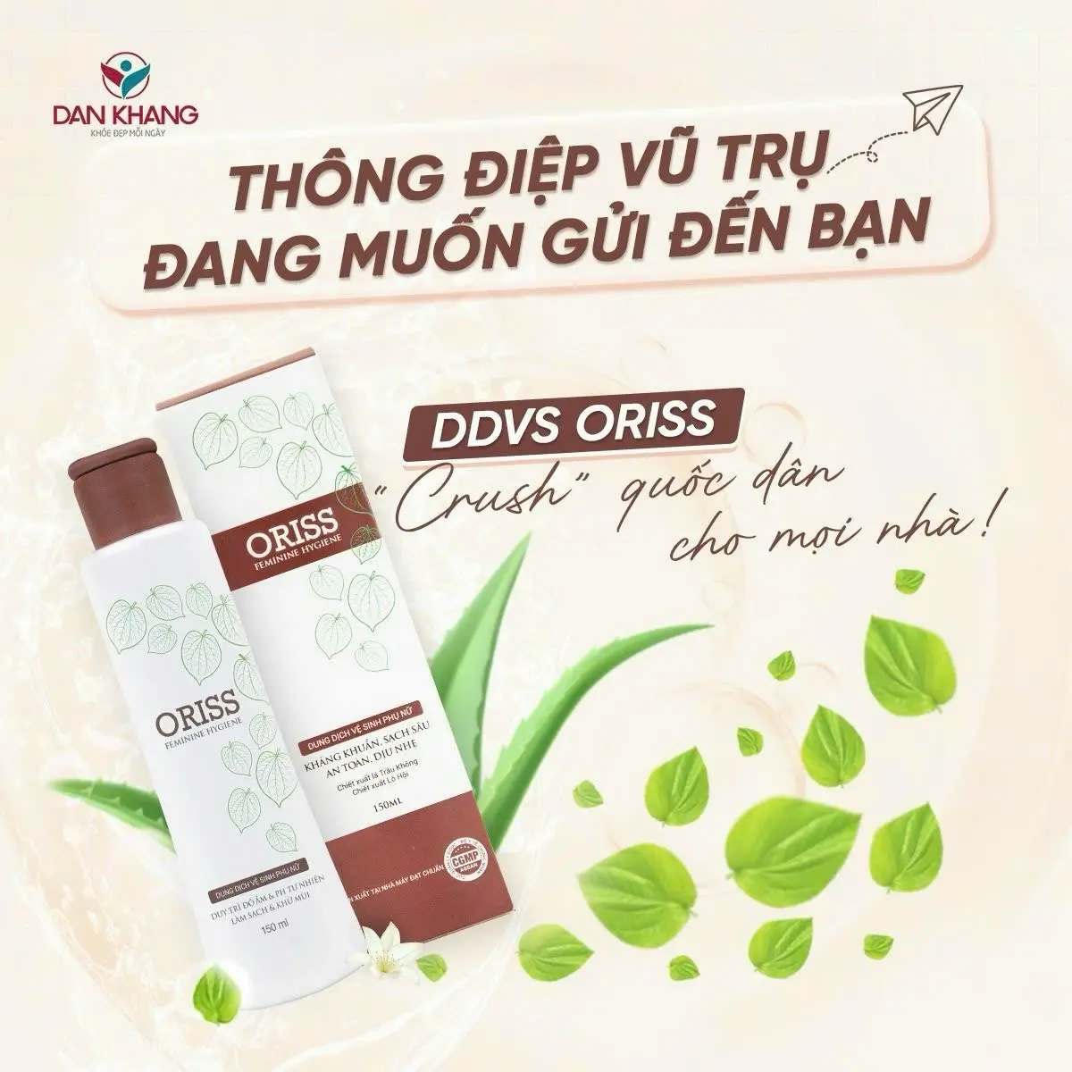 Dung Dịch Vệ Sinh Oriss - Thơm mát suốt 24h - Crush Quốc dân cho mọi nhà.