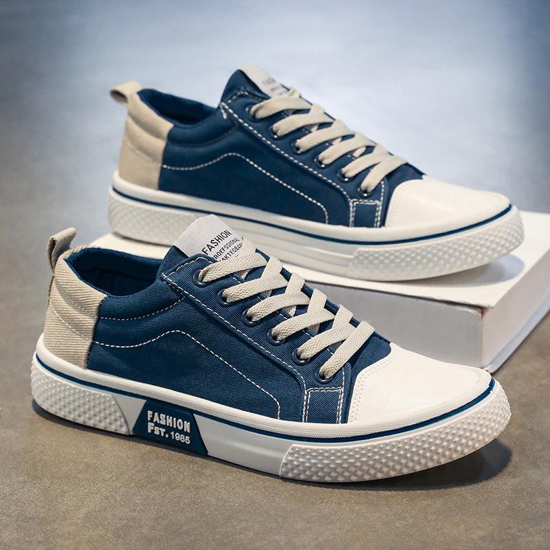 Giày Nam, Giày Sneaker Nam Chất Vải Canvas Phong Cách Hàn Quốc, Thời Trang, Thoáng Khí, Siêu Nhẹ (K120) 6