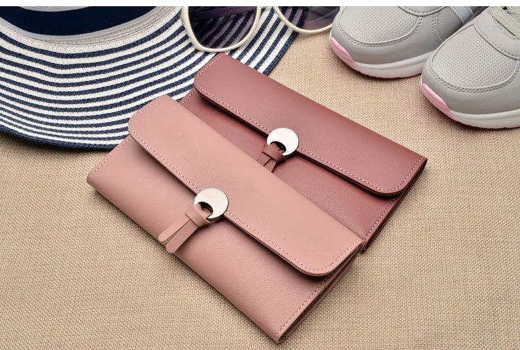 Product Introduction of New Fashion Long Women Wallets High Quality PU Leather Women's Purse and Wallet Design Lady Party Clutch Female Card Holder 16