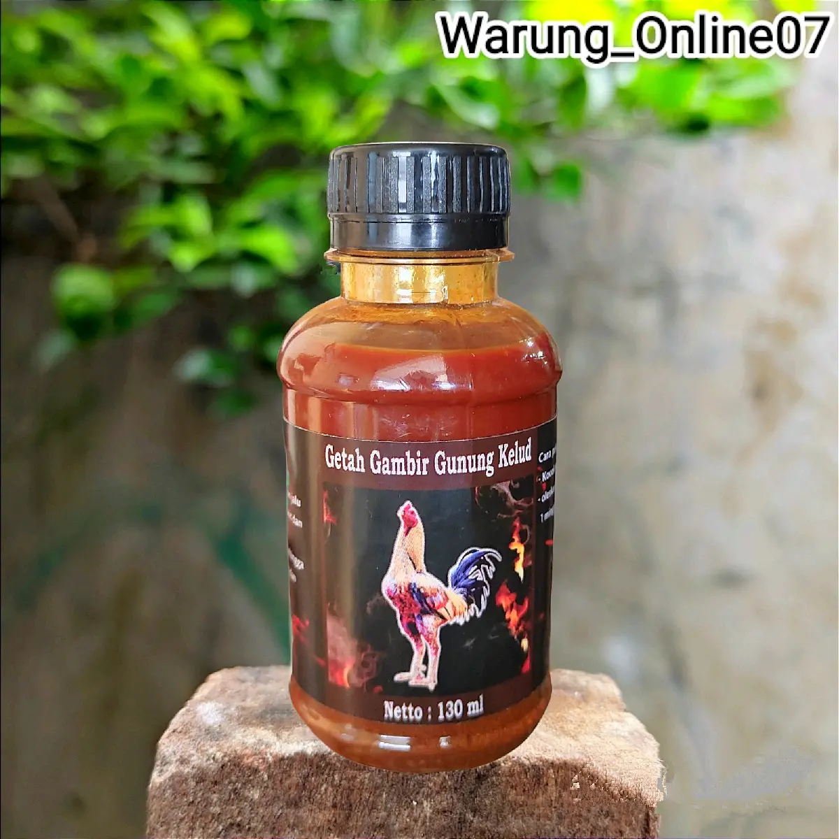 Gambir Gunung Kelud Coklat + Spons Untuk Kaki Super Kuat Lulur Ayam Untuk Mengeraskan Kaki Jalu & Paruh Ayam