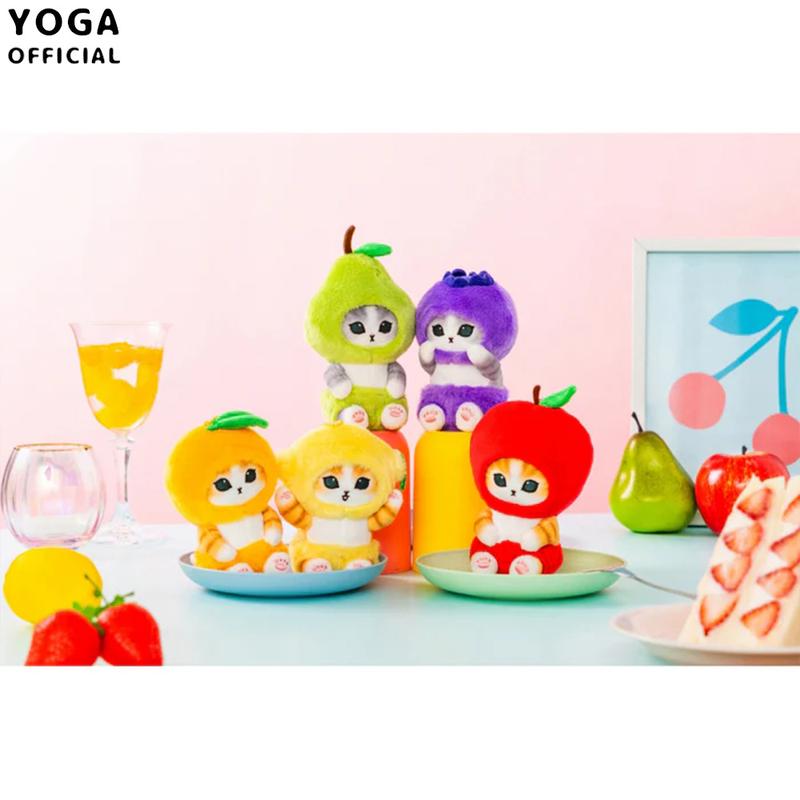 Product Introduction of New Kawaii Mofusand Plush Keychain Pendant Vegetable and Fruit Series Anime 10-15Cm Plush Doll Backpack Pendant Birthday Gift 5