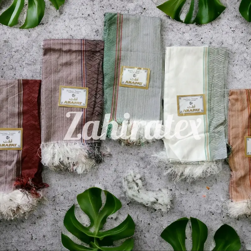 SORBAN SURBAN GROSIR - ISI 10 PCS SORBAN ARAFAT WARNA GROSIR  Syal TERMURAH SURBAN TENUN HALUS LEMBUT 1