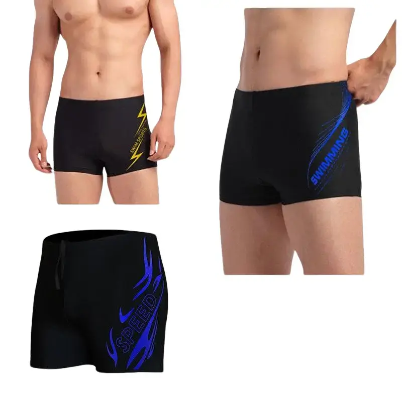 Quần bơi nam short vải dày co giãn 4 chiều thoải mái hoạt động FUNNY BIKINI MS-94 Thun Quần Lửng